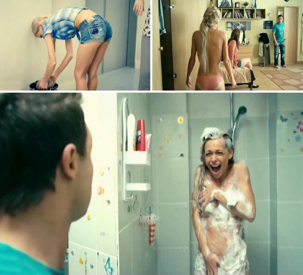 Naked stars from the series happy together