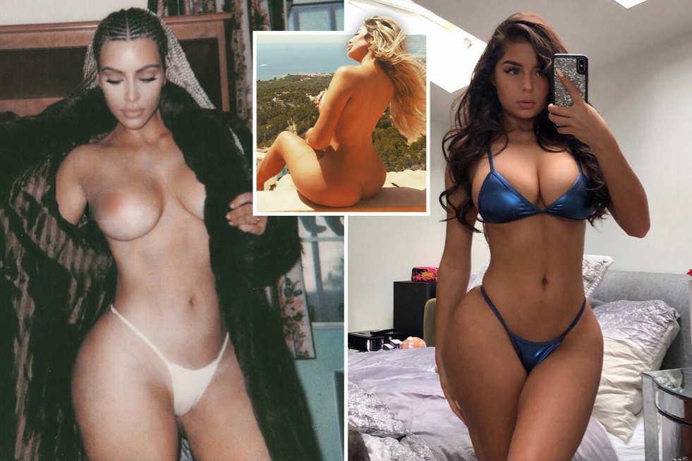 Deep throat Kim Kardashian