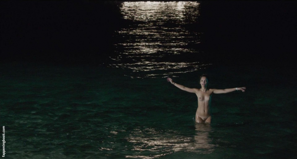 Lola Le Lann in a swimsuit