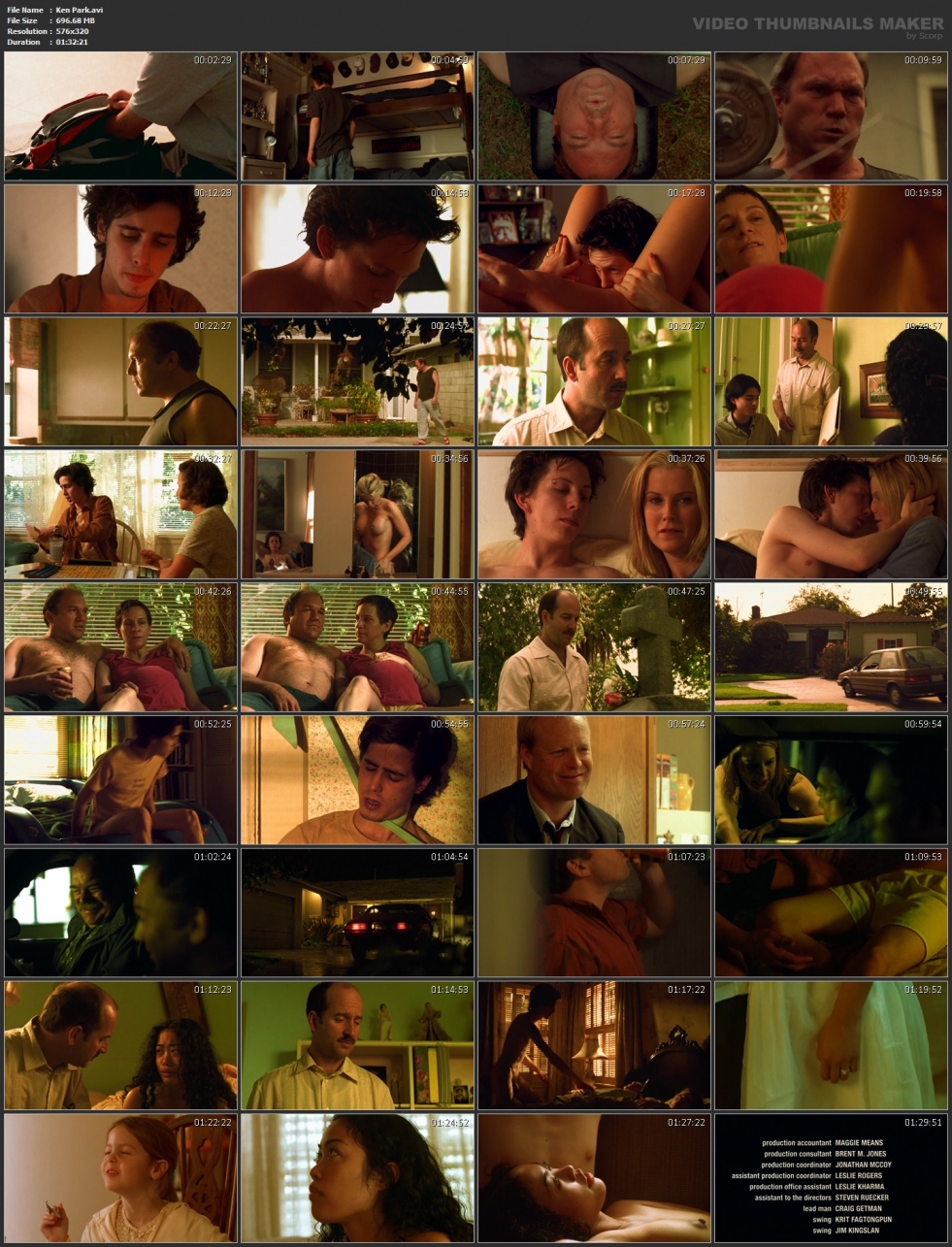 Erotic scenes with Hollywood