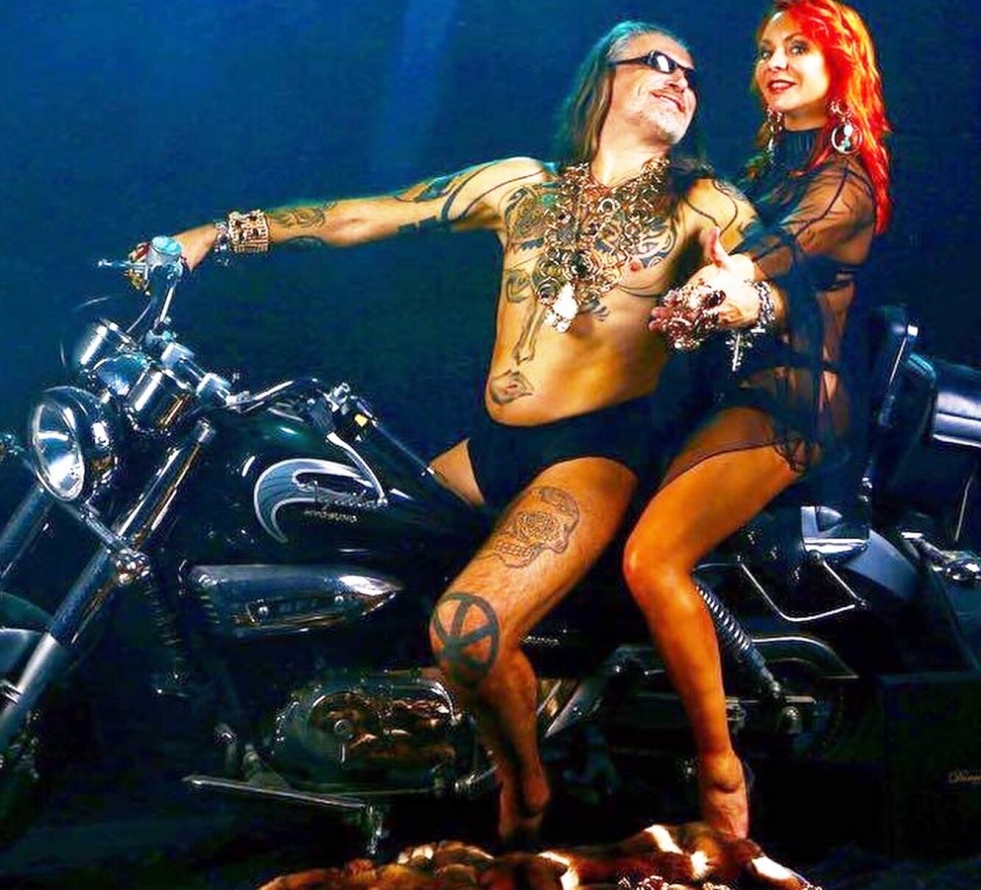 Naked women with dirty feet