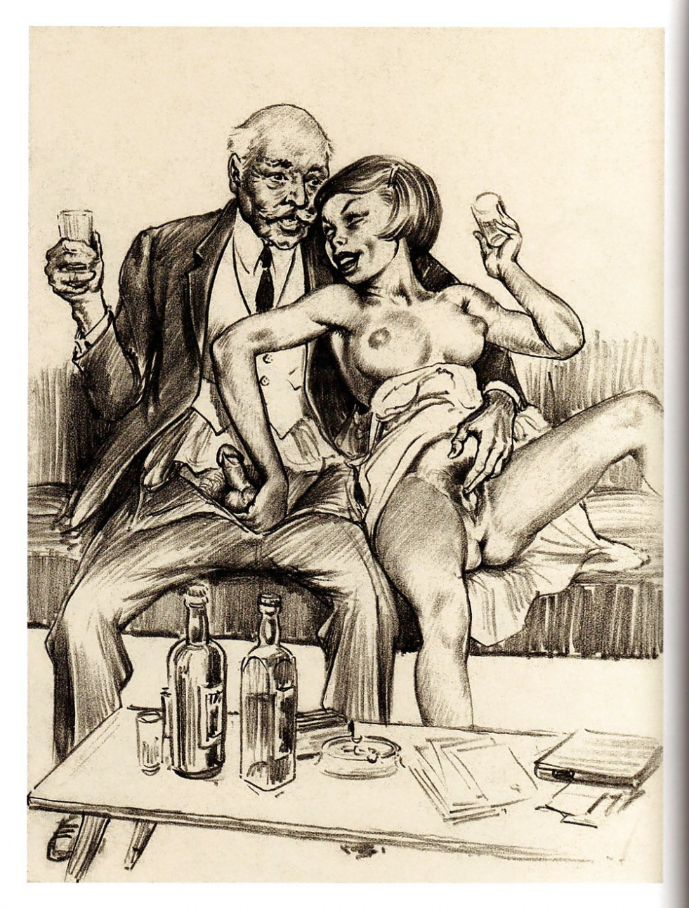 Black and white porn sinks