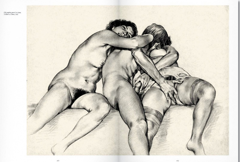 Pornographic drawings Pencil