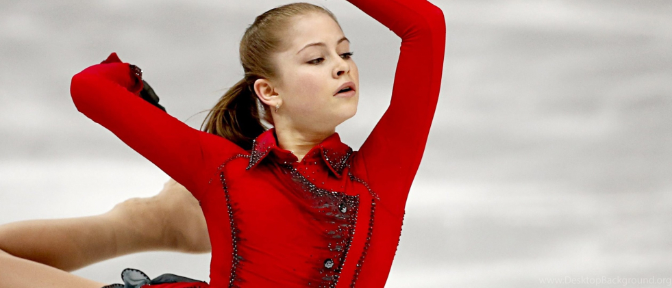 Stock Foto Figure skating Julia Lipnitskaya