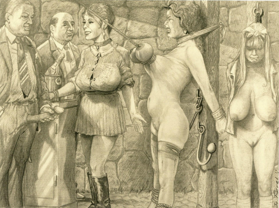 Joseph Farrell Drawings BDSM