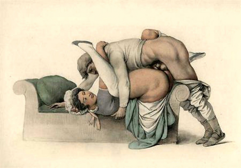 Johann Nepomuk Geiger Erotic Illustration