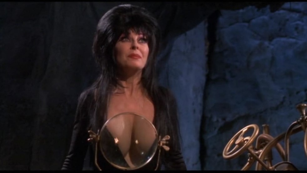 Elvira Mistress of the Dark naked