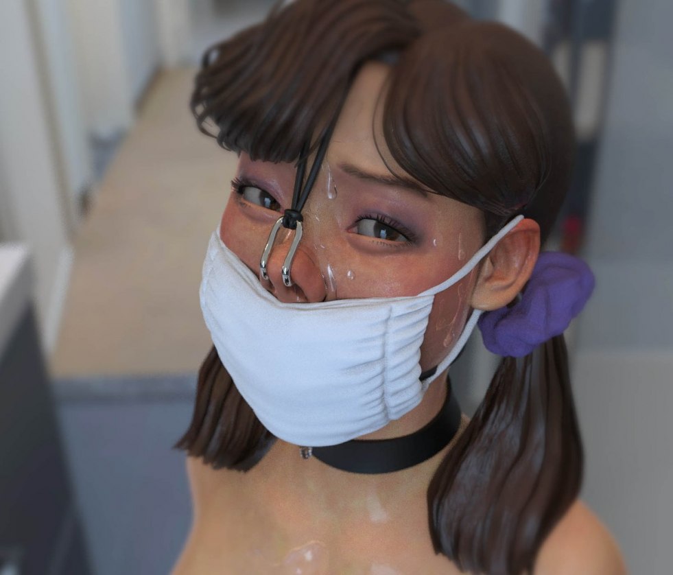 Fuck in a medical mask