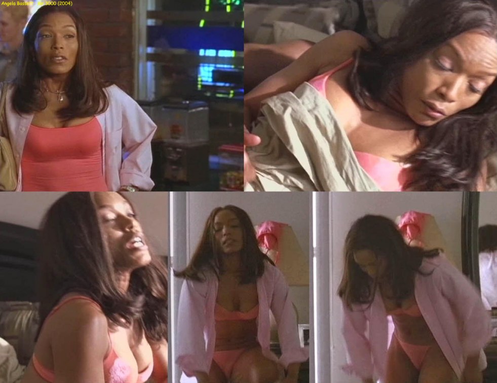Angela Bassett in underwear