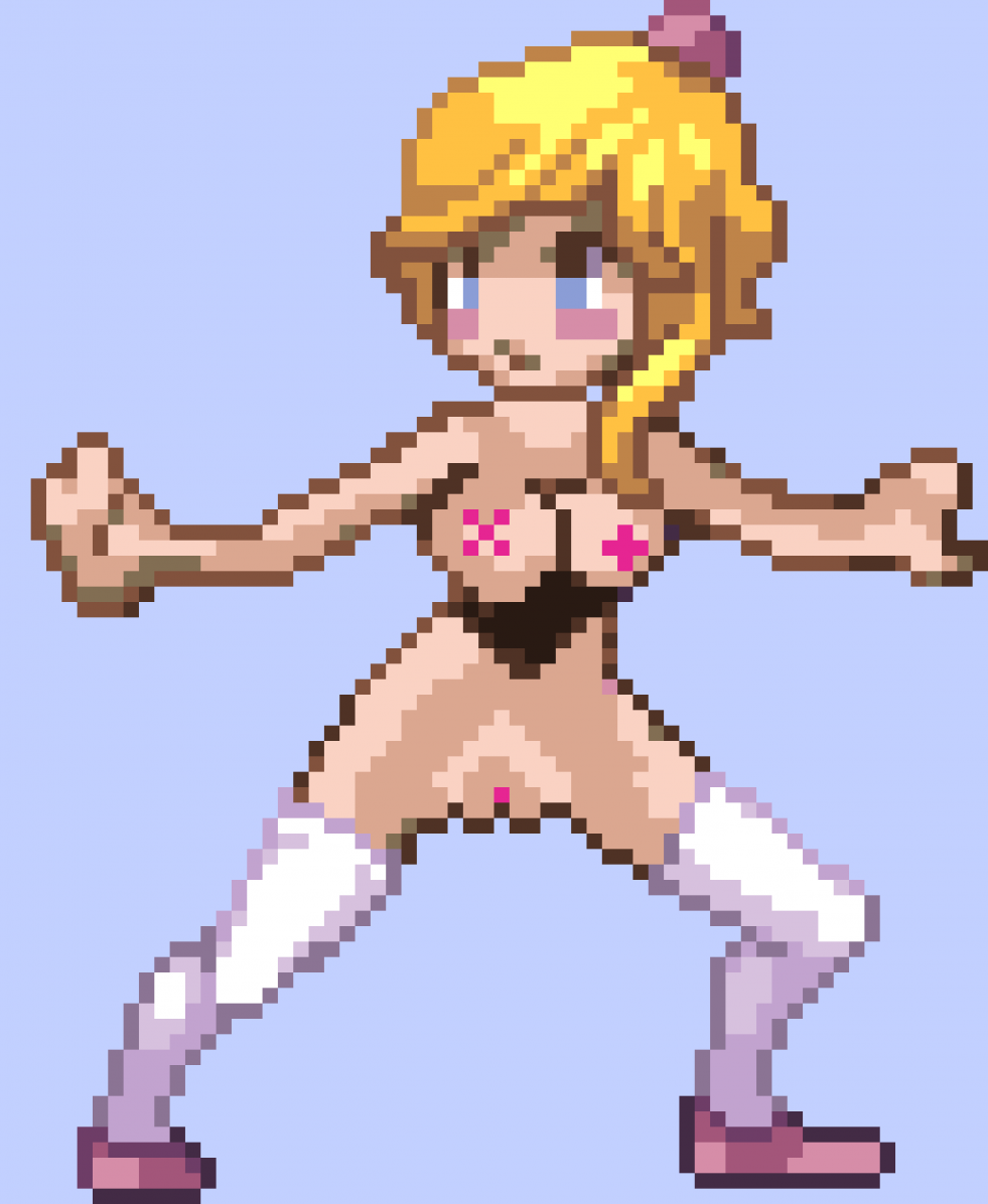 Naked in pixel games