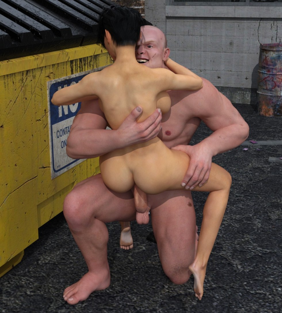 Cumshot in the mouth of Bizhich for money