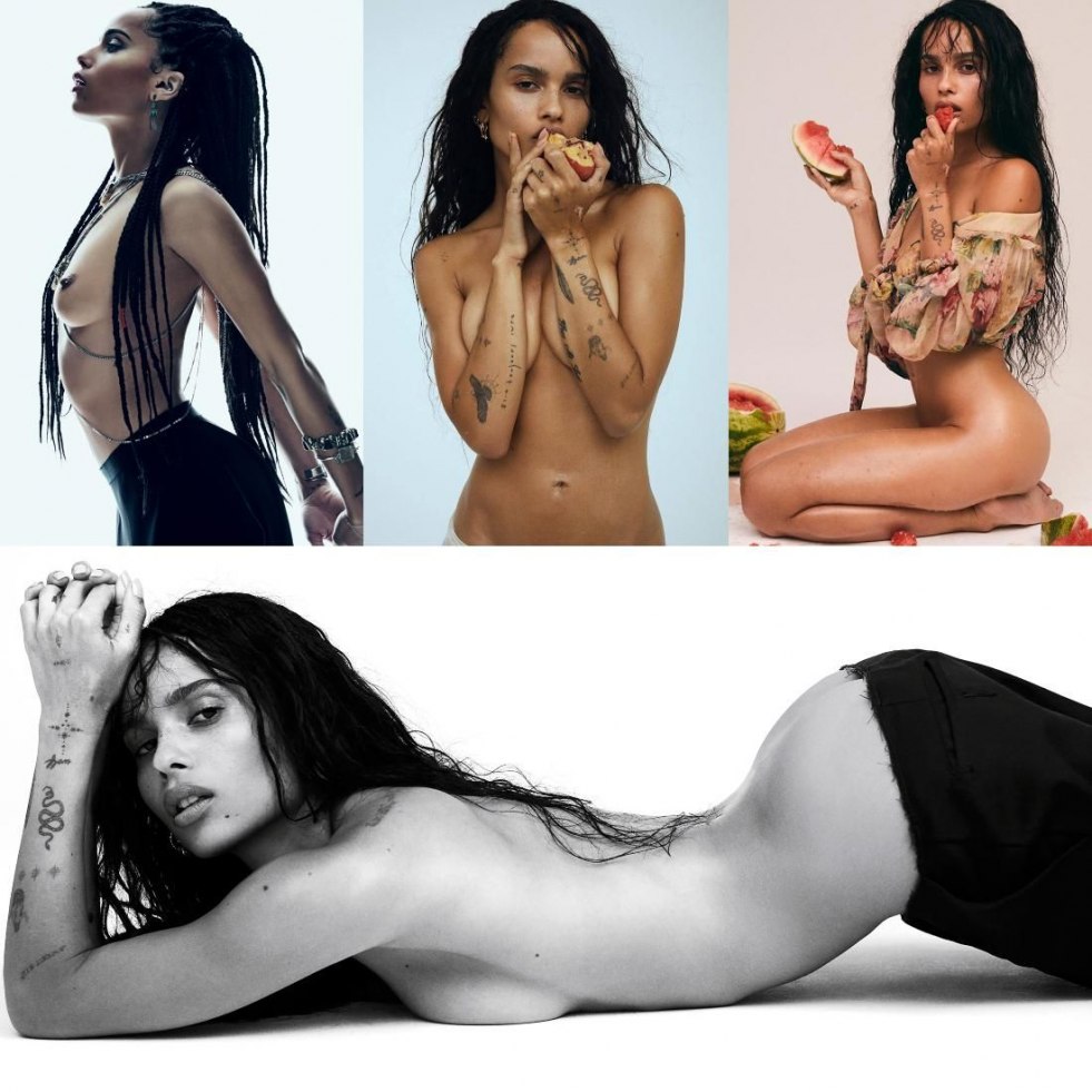 Zoe Kravitz Naked photo session