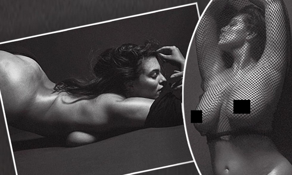 Ashley Graham's model naked