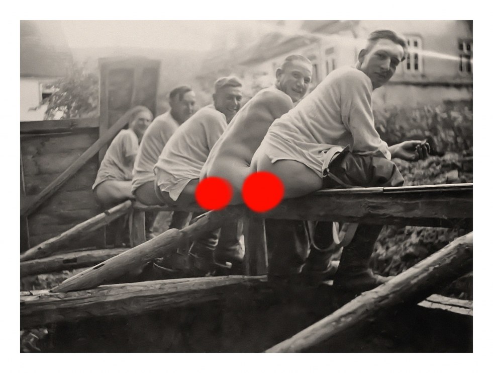 Naked German soldiers World War II