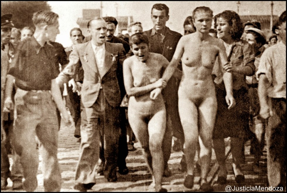 Naked women World War II