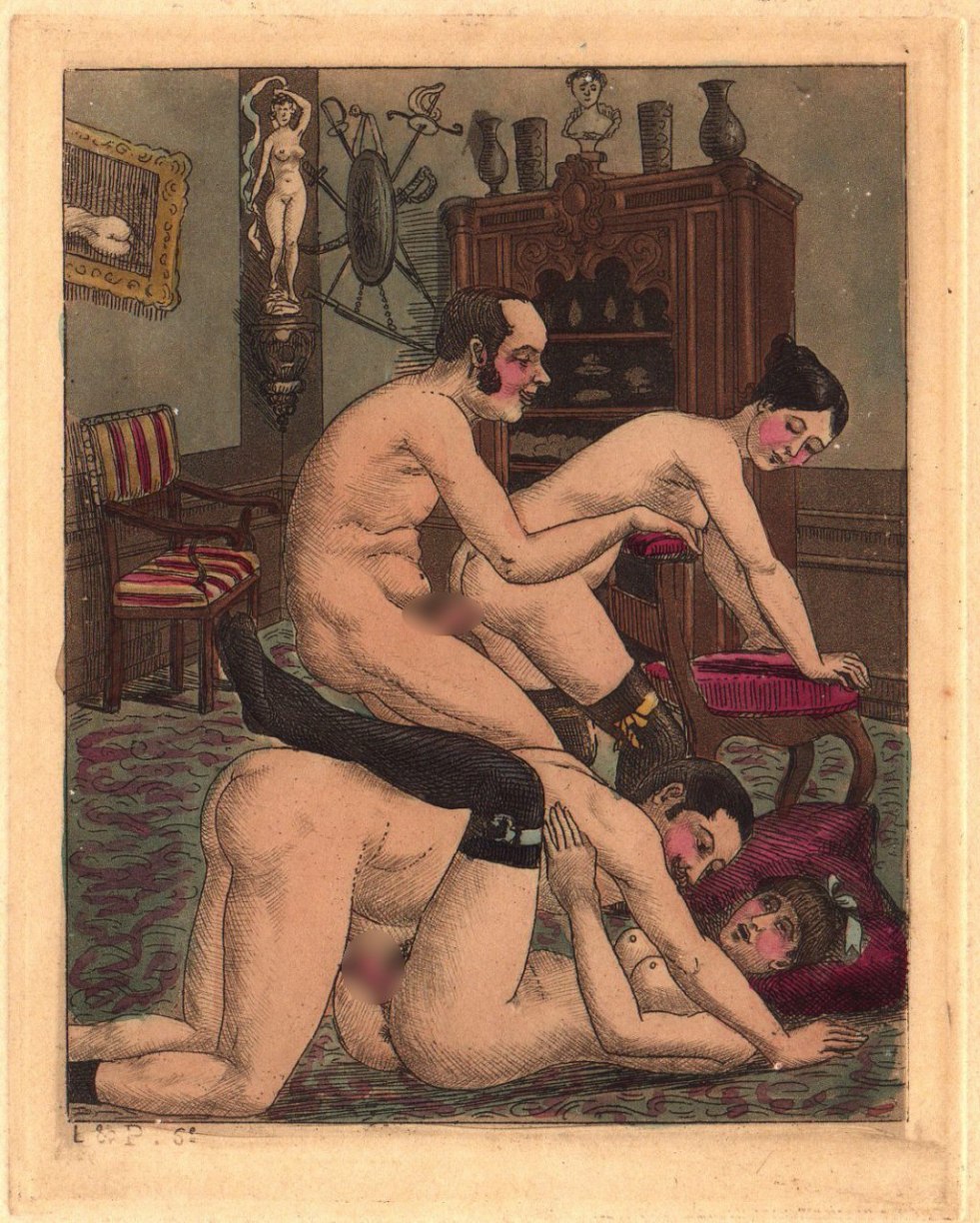Vintage pornographic