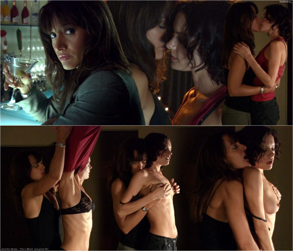 Gina Holden and Jennifer Beals The L Word Naked