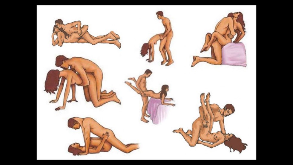 Erotic posture of kamasutra