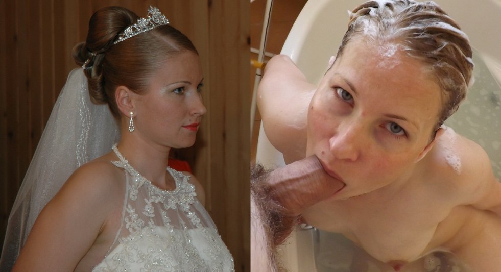 Brides dressed and varied