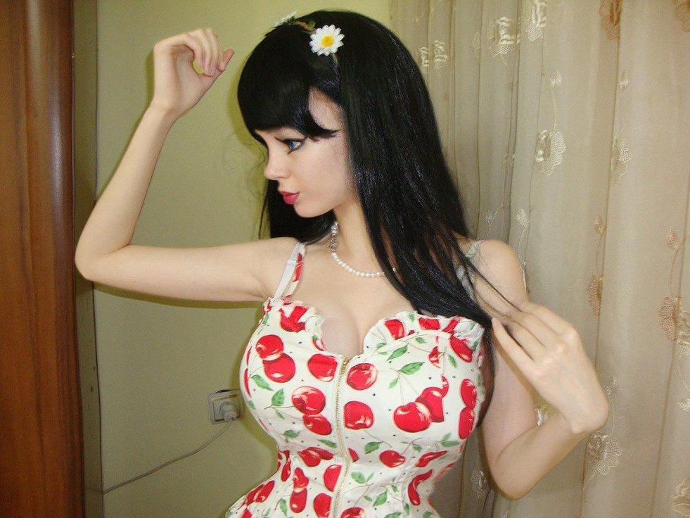 Barbie doll with big breasts