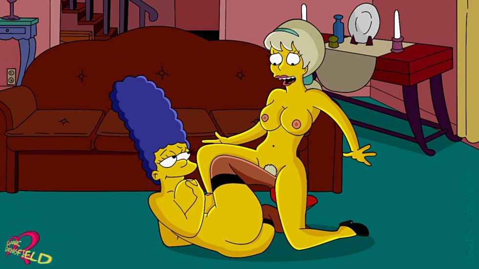 Simpsons Larlin Lampkin Naked