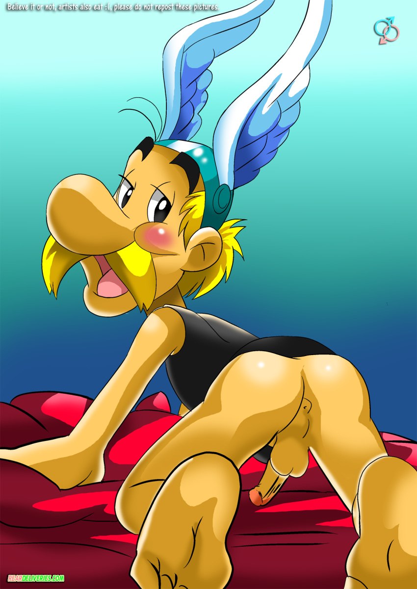 Erotic comics Asterix and Obelix