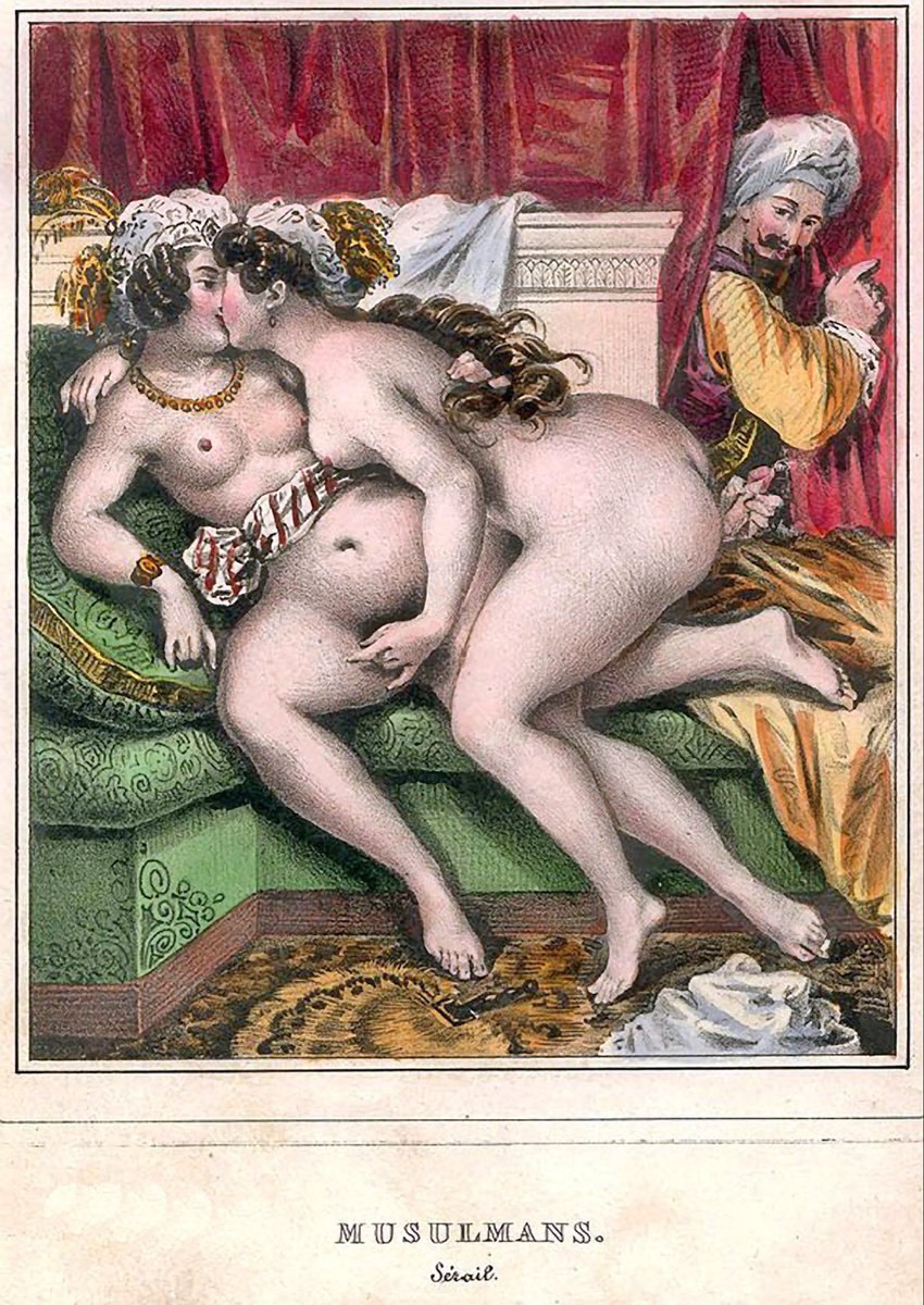 Ancient erotic engravings