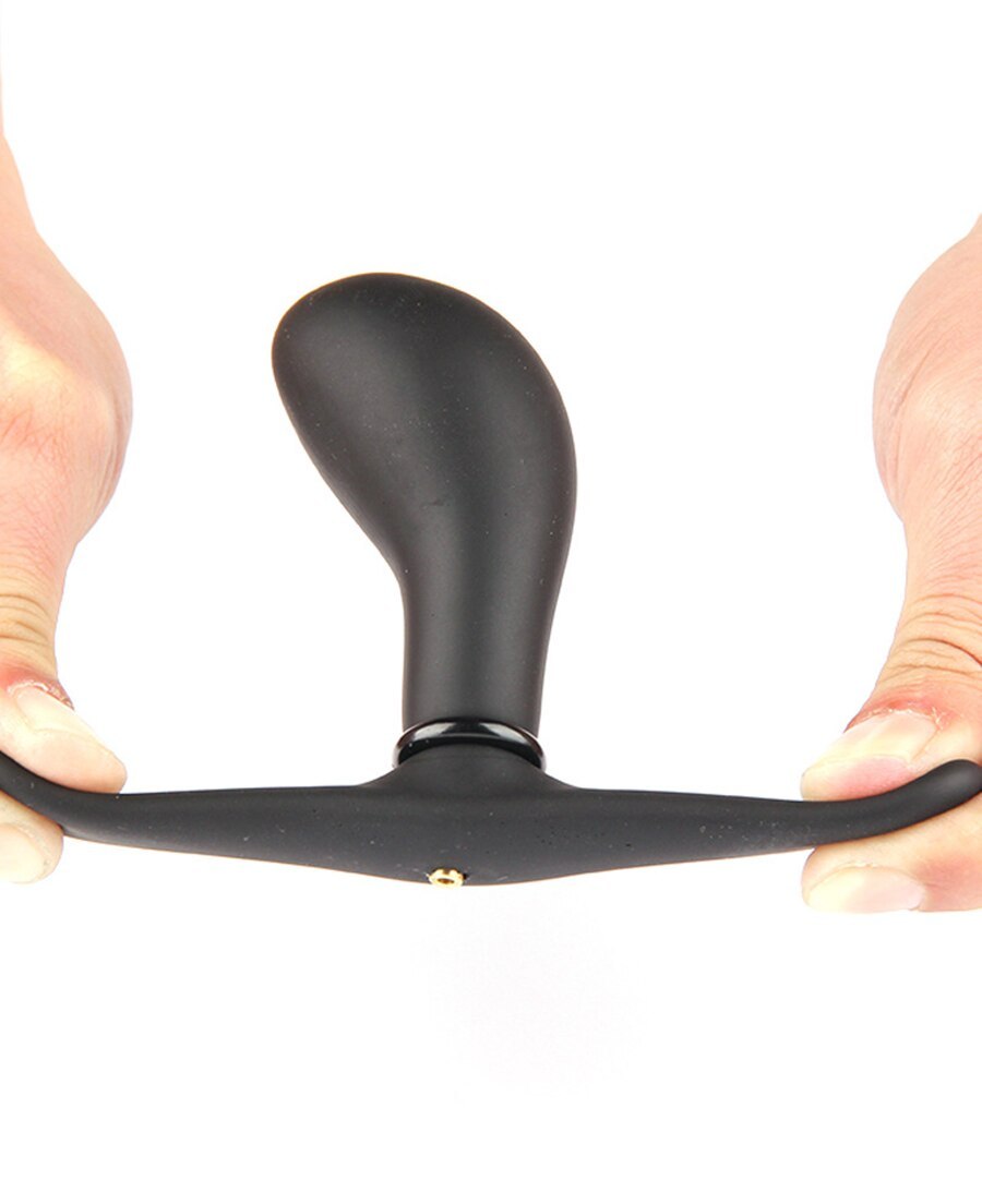 Transparent anal plug