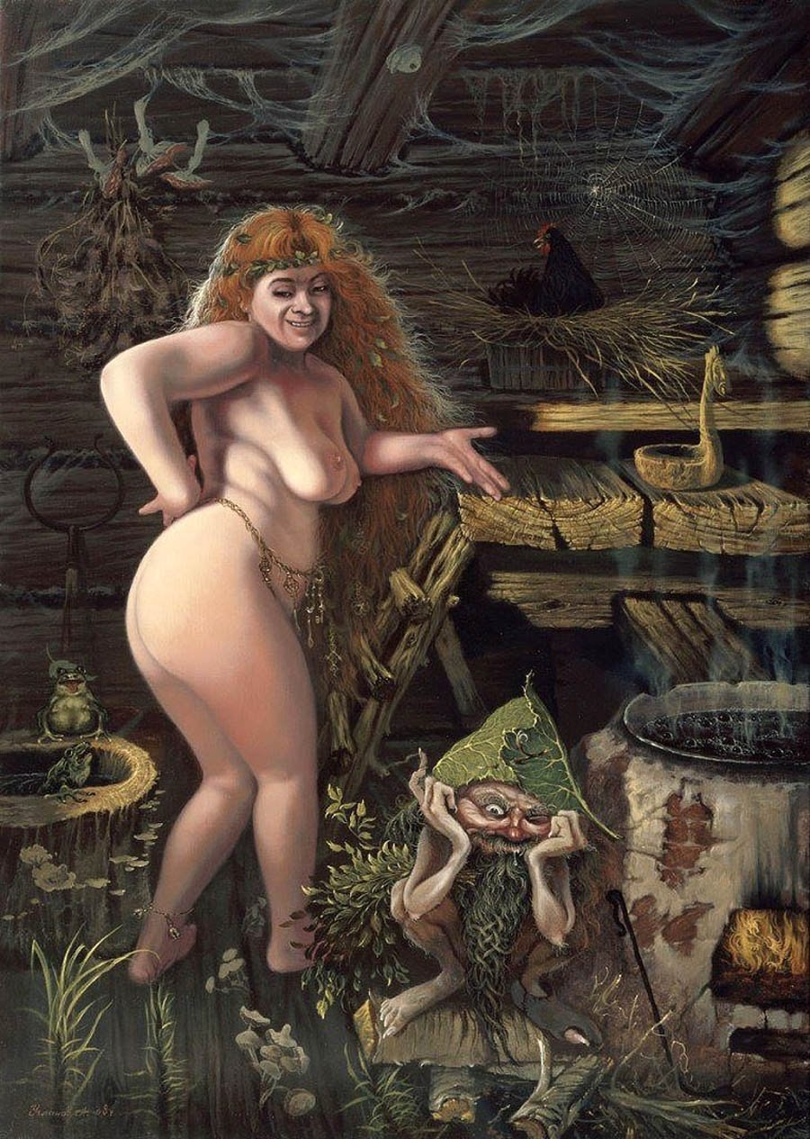 Naked women of ancient Russia