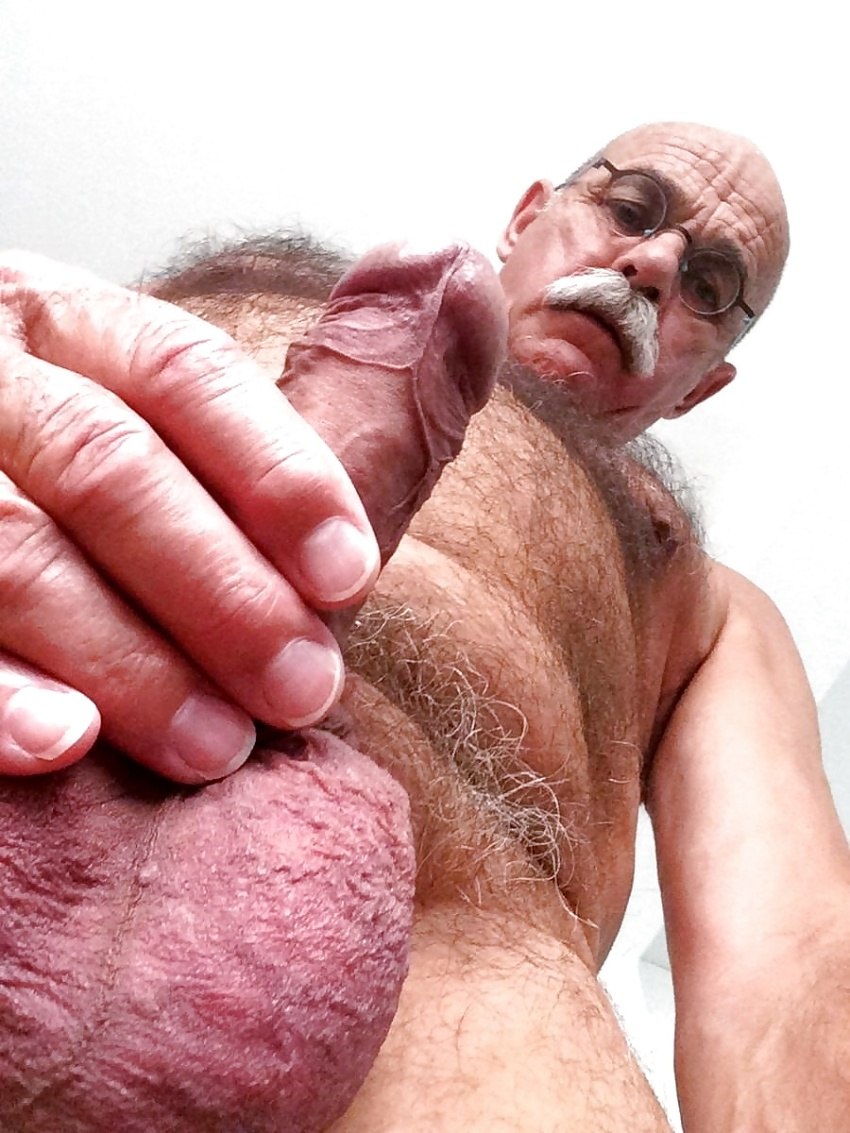 Naked hairy old people