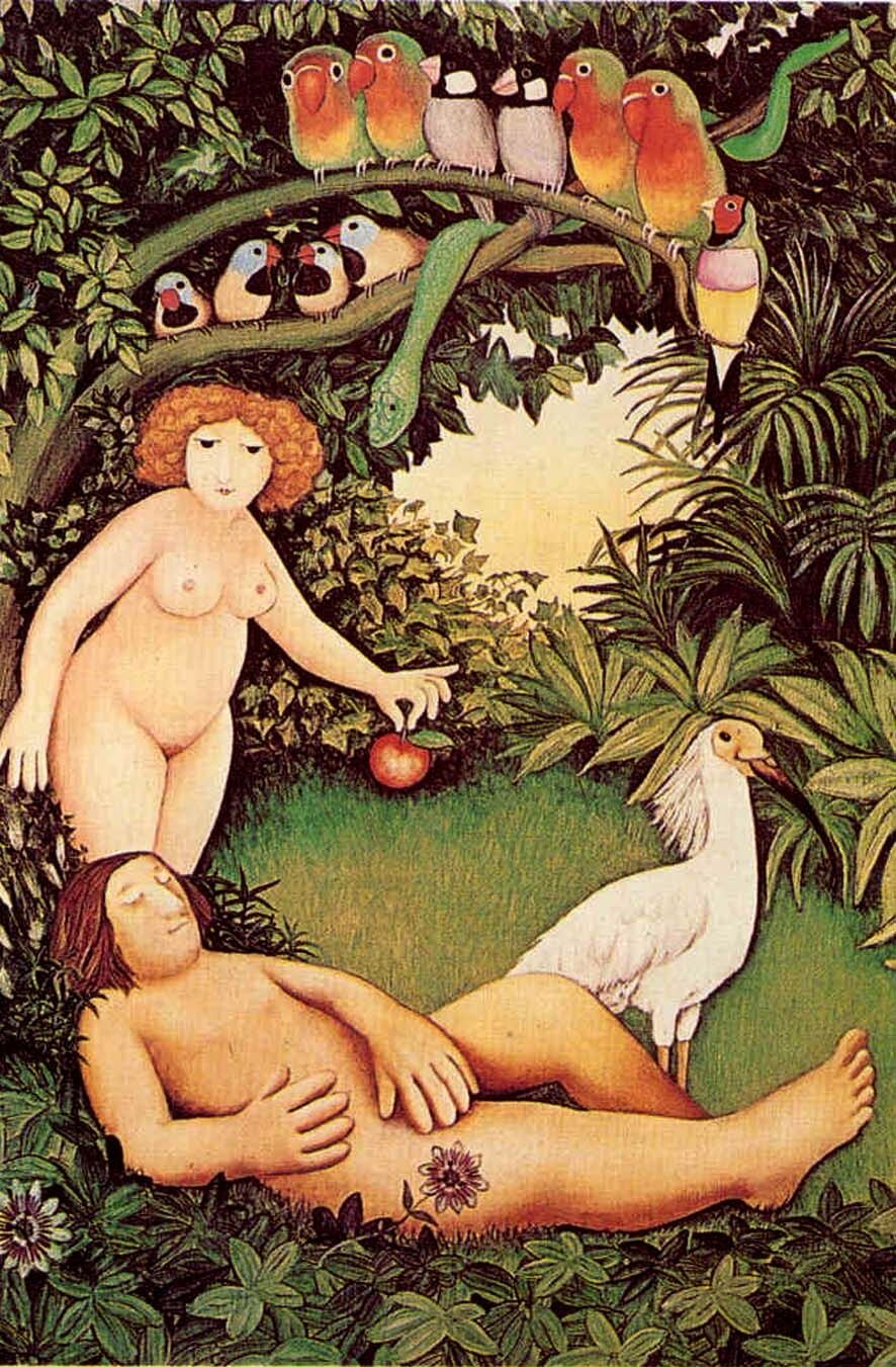 Passionate Sex In The Garden Of Eden Sexual Samia Duarte