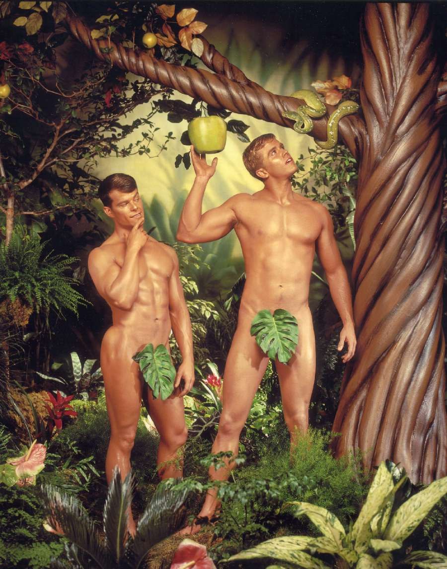 Erotic wallpapers Adam and Eve