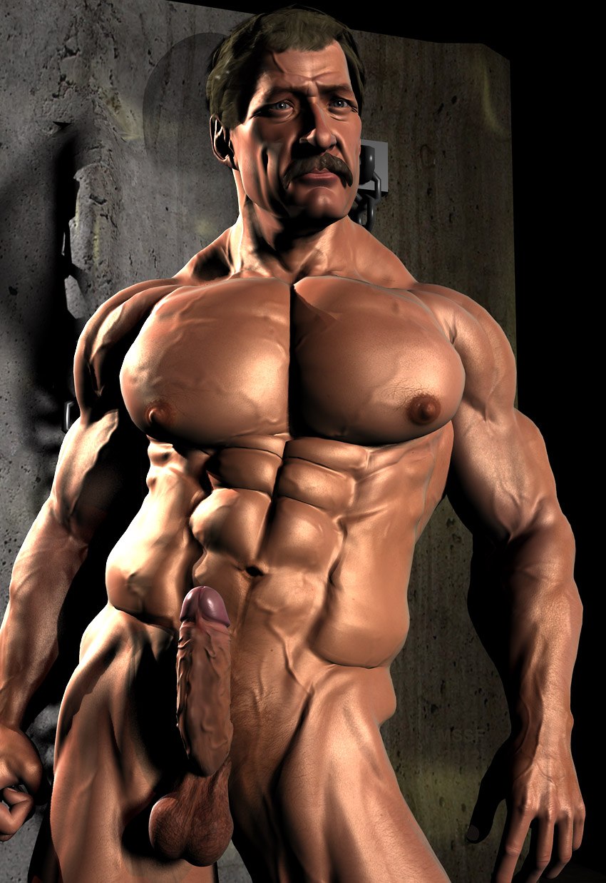 Muscular Men Anal