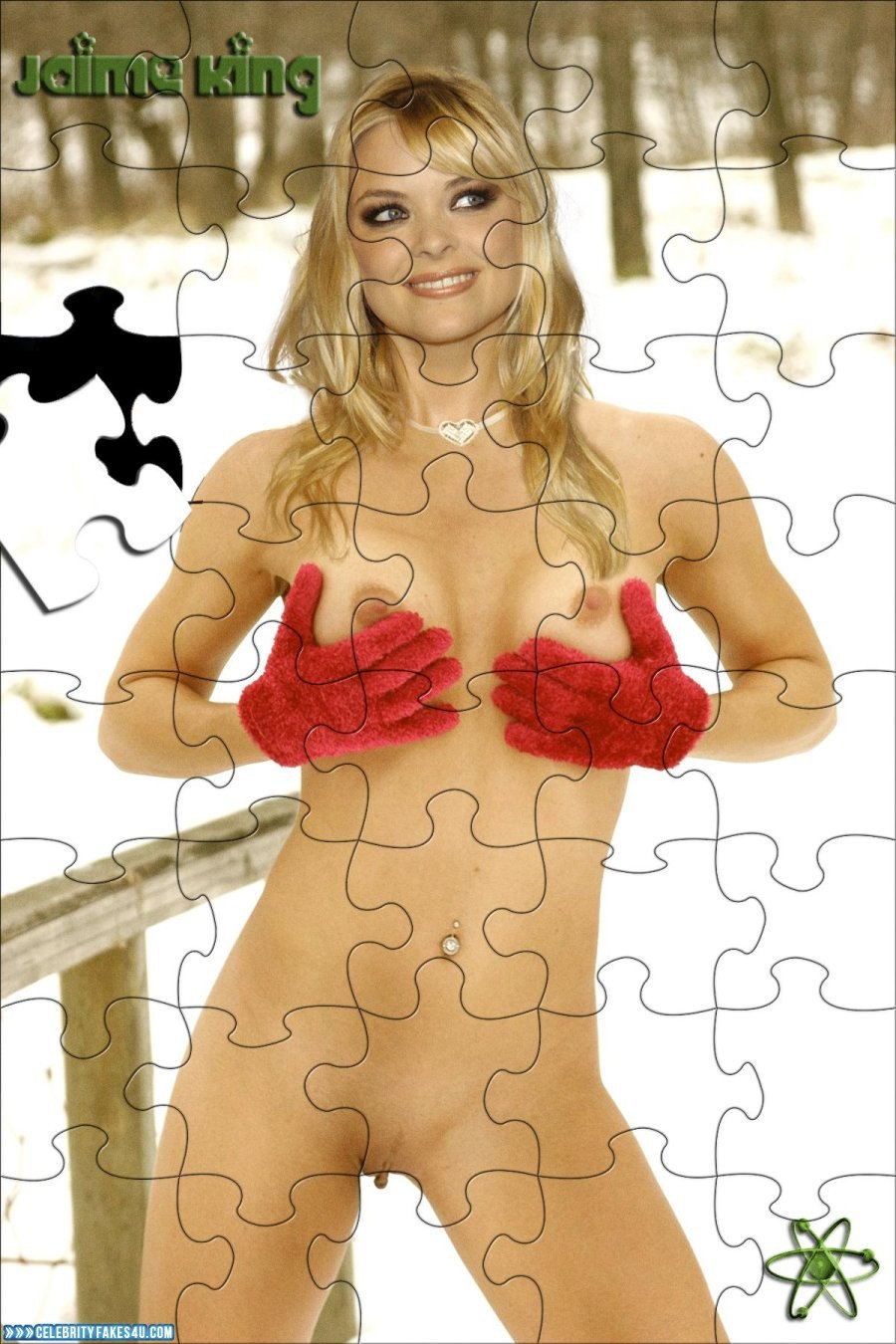 Jamie King in underwear