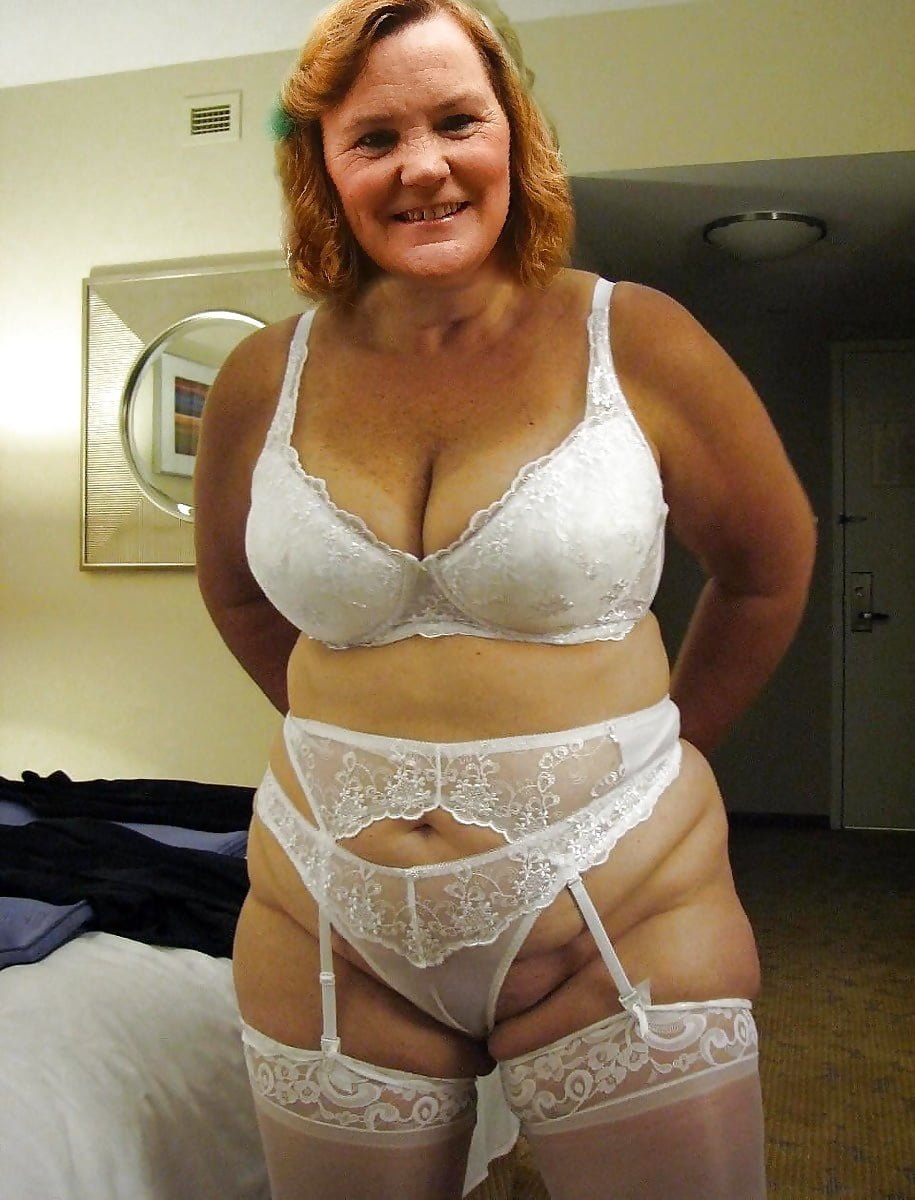 Old bbw in panties