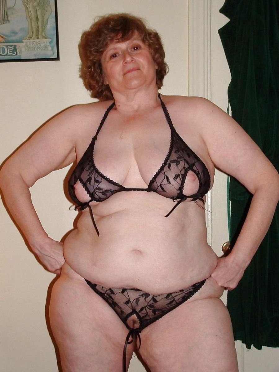 Bare fat grandmothers lace underwear (69 photos)