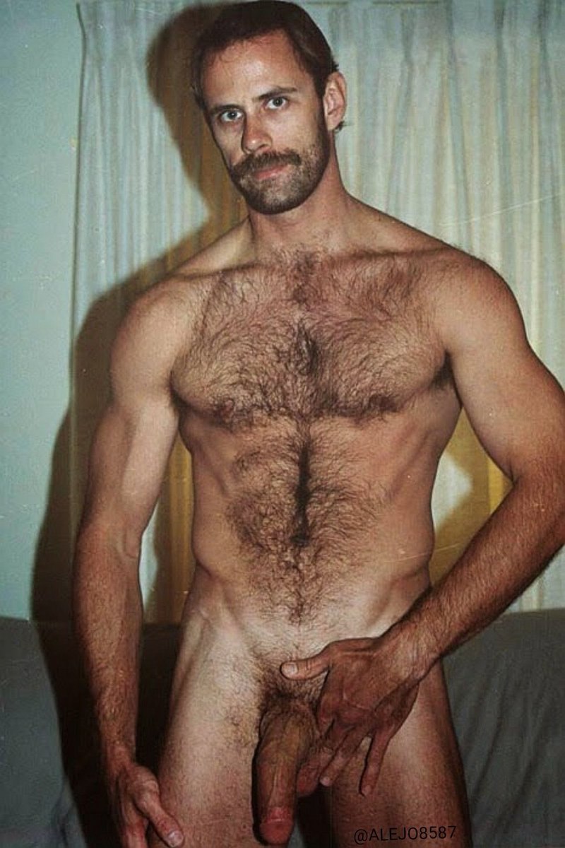 Beautiful naked hairy guys