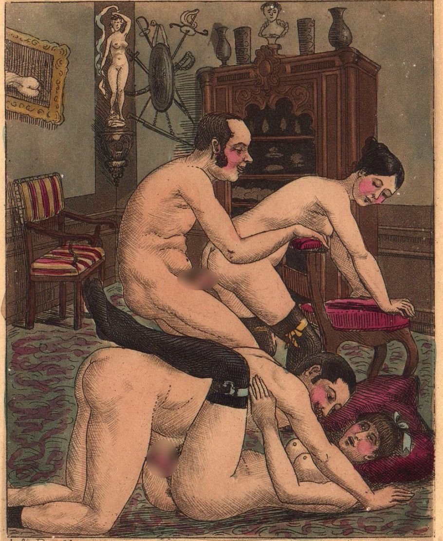 Vintage pornographic