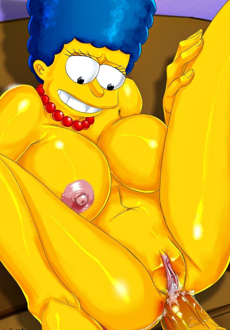 Hentai Marge Simpson sleeps
