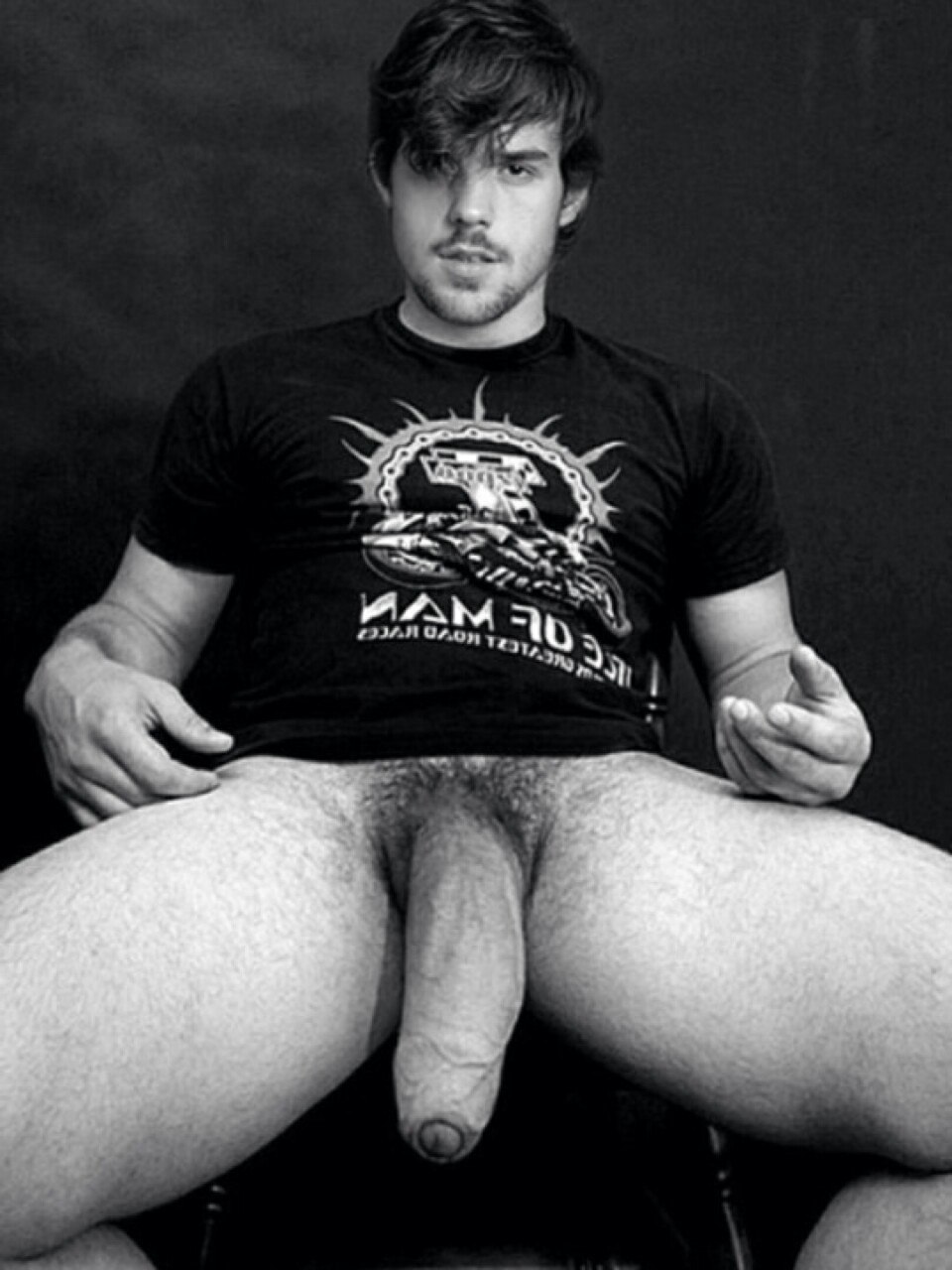 Hairy guys with huge members