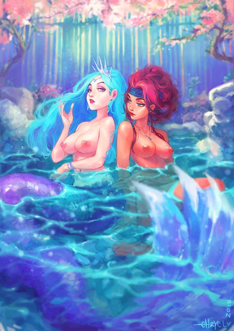 Hentai fantasy mermaids