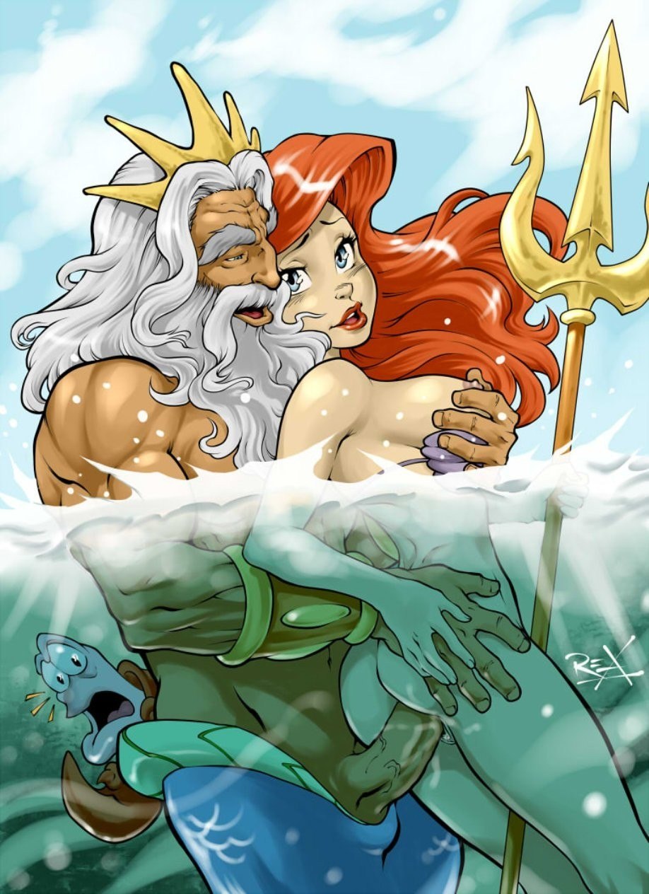 Hentai Disney Ariel and Triton