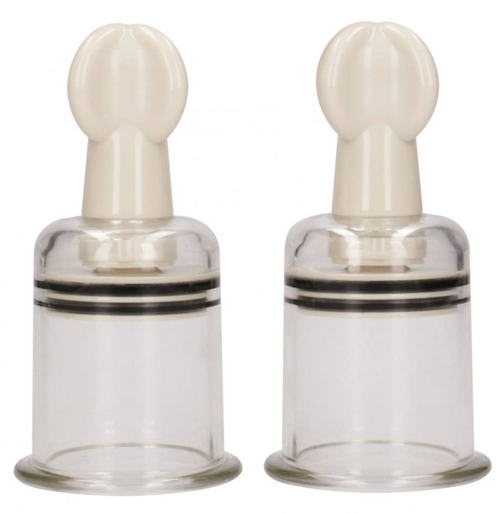 Vacuum suckers for nipples