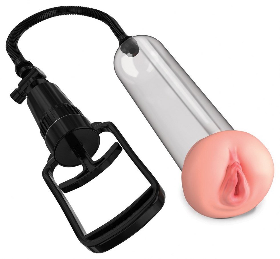 Pump for boobs and sex machine