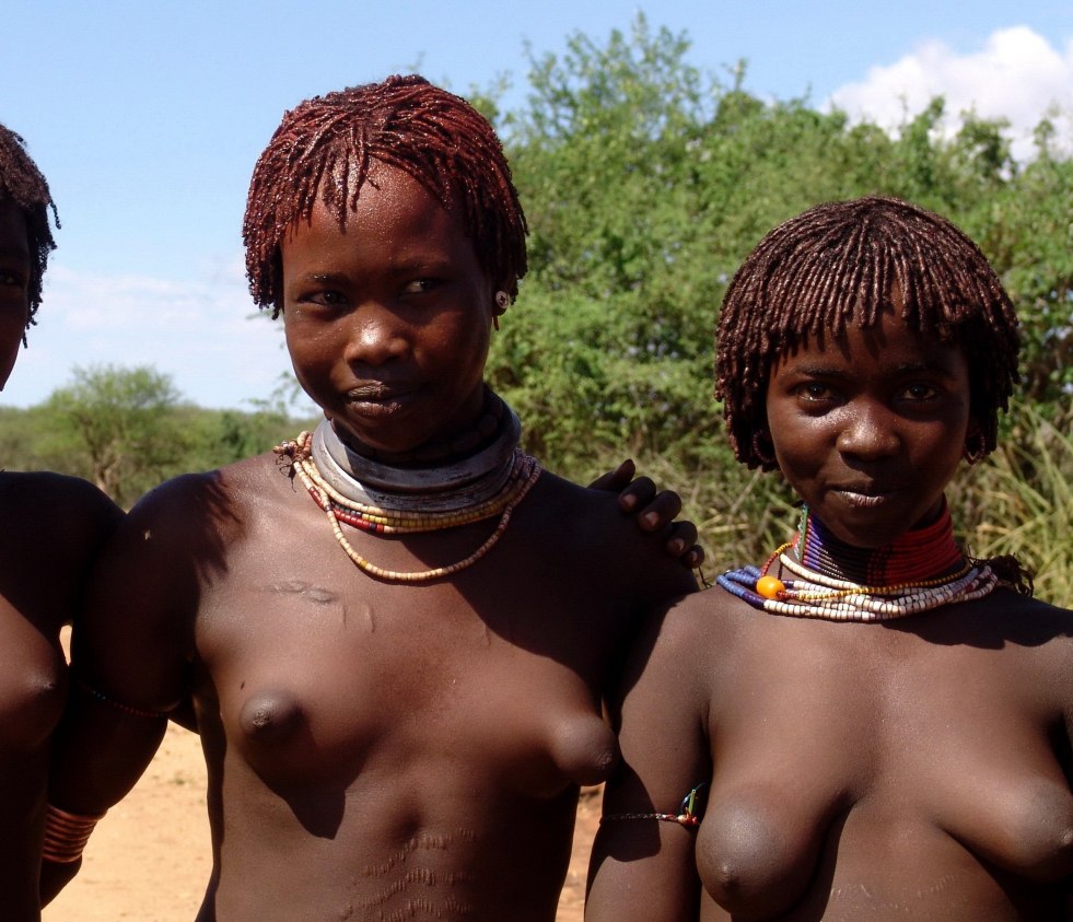 African natives with big tits