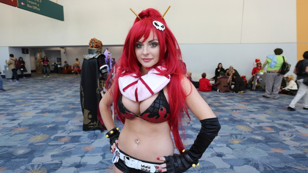 Cosplay girls from video game