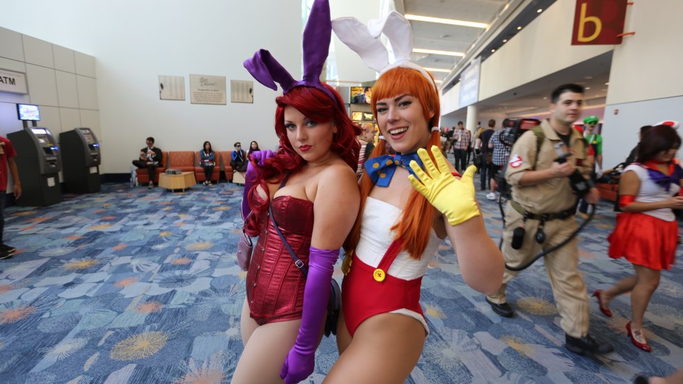 Cosplay festival breasts