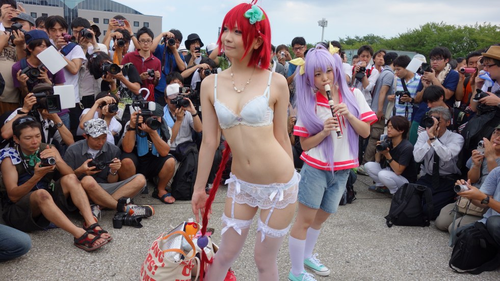 Perverted cosplay