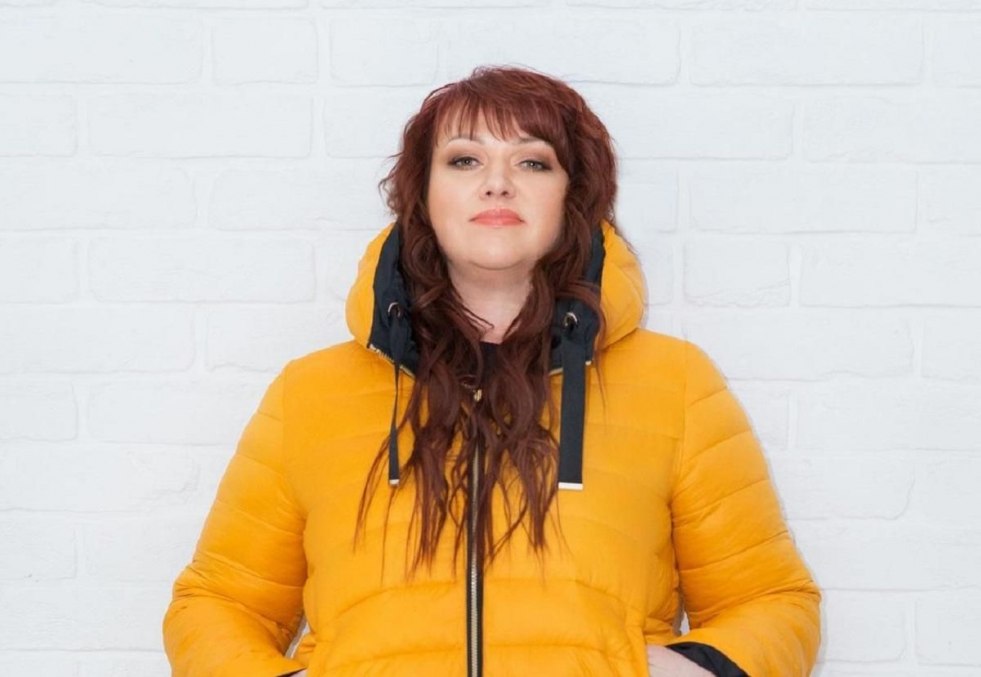 Naked Ekaterina Volkov from the series Voronina