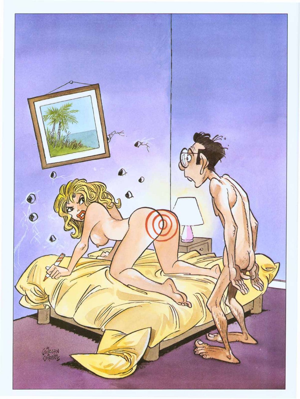 Erotic cartoons